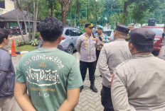 Pengamanan Aksi Unjuk Rasa BADKO HMI, Polsek Gayungan Kerahkan Puluhan Personel Gabungan