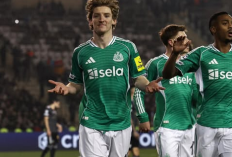 Gordon Menggila! Empat Gol Babak Pertama Bawa Newcastle Pesta 6-1 di Liga Champions