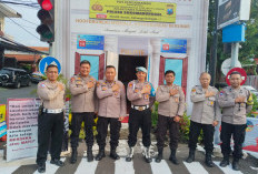 Polsek Sukomanunggal Perketat Pengamanan Arus Mudik di Pospam Kupang Jaya