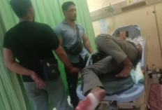 Pengendara Motor Diduga Mabuk Tabrak Ojol di Kebomas Gresik, Dua Terluka