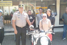 Motor Scoopy Curian Gagal Dijual, Polsek Trawas Kembalikan ke Pemilik Asli