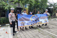 Polsek Lakarsantri Sosialisasikan Ops Keselamatan Semeru 2026 di Surabaya