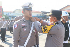 Apel Gelar Pasukan Ops Keselamatan Semeru 2026, Polres Kediri Tekan Pelanggaran dan Laka Lantas
