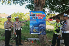 Gandeng Dishub, Satlantas Situbondo Edukasi Pengemudi Angkutan Bebas ODOL