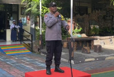 Antisipasi Euforia Kelulusan, Bhabinkamtibmas Polsek Simokerto Sambangi SMPN 41 Surabaya