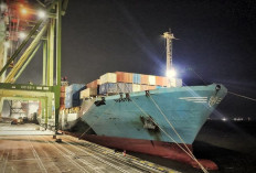 Kapal MV WANTAI Masuk Teluk Lamong, Jalur Dagang Surabaya–China Kian Cepat