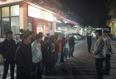Respons Cepat Laporan Warga, Polsek Gondang Bubarkan Konvoi Perguruan Silat