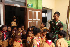 Tak Hanya Bangun Fasilitas Fisik, TMMD Kodim 0809/Kediri Juga Tanamkan Inspirasi Bagi Generasi Muda