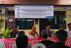 Kawal Program Nasional, Polsek Lakarsantri Dampingi Sosialisasi Kompensasi Lahan Jalur SUTET 500 KV Waru-Krian