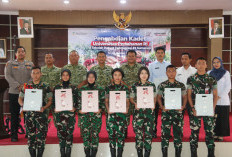 Dandim Sumenep Apresiasi Pengabdian Kadet Unhan, Titip Pesan Positif