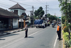 Jelang Lebaran, Truk ODOL Disisir di Jalan Gajah Mada Mojokerto