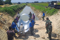 Dandim Sumenep Cek Langsung Pembangunan Jembatan Armco di Babbalan