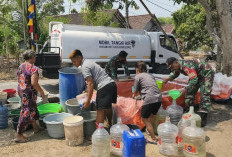 Peduli Kekeringan, Kodim Bojonegoro Salurkan 133 Ribu Liter Air Bersih ke 6 Kecamatan