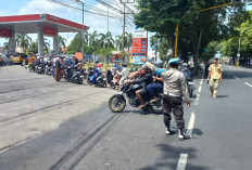 Antrean BBM Mengular di SPBU Sukodono, Polisi Pastikan Stok dan Distribusi Aman