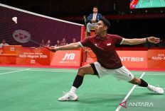 Bulu Tangkis Sumbang Emas Perdana Indonesia di Asian Games 2026