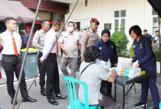 Jelang HUT Bhayangkara, Polresta Malang Kota Gelontorkan 500 Porsi Makanan Sekaligus Layanan Medis Gratis