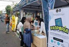 Kantor Imigrasi Kediri Hadirkan Pasporia di Car Free Day Nganjuk, Layani 29 Permohonan Paspor