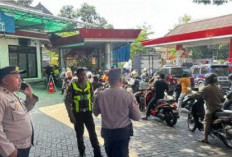 Polresta Malang Kota Patroli SPBU, Pantau Sejumlah BBM Kosong dan Antrean Masih Terkendali