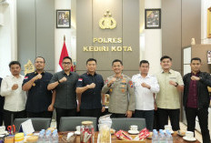 Perkuat Sinergi Pengawasan WNA, Kapolres Kediri Kota Terima Kunjungan Kakanim Kediri