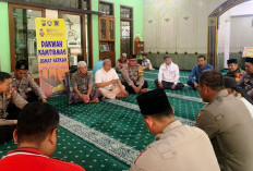 Kapolsek Rungkut Sapa Warga di Masjid Al Mutaqqin Ajak Proaktif Jaga Kamtibmas