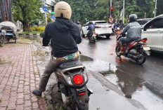 Satlantas Polrestabes Surabaya Tetap Tindak Tegas Motor Berpelat Tidak Lengkap