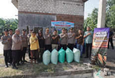 Serap 4 Ton Jagung ke Bulog, Polres Mojokerto Dukung Program Ketahanan Pangan dan Petani Lokal