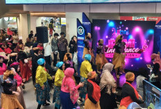 Kemeriahan Line Dance IPEMI Warnai Haji  Umrah Expo 2026 di Tunjungan Plaza 