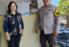 Cegah Balap Liar Remaja, Polsek Wiyung Gelar Sosialisasi dan Pemasangan Stiker Imbauan di Sekolah