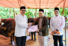 Petrokimia Gresik Salurkan 40 Sapi dan 147 Kambing untuk Masyarakat