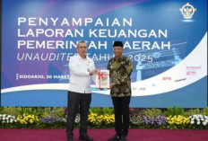 Serahkan LKPD 2025 ke BPK Jatim, Bupati Gatut Sunu Optimis Raih Predikat WTP