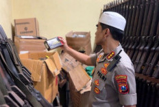 Pastikan Keamanan dan Kesiapsiagaan, Kapolresta Banyuwangi Cek Rutan, Senpi, dan Peralatan Dinas