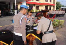 Kapolres Pasuruan Pimpin Sertijab PJU dan Kapolsek Jajaran yang Baru, Ini Daftar Namanya