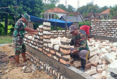 Satgas TMMD 127 Bangun Harapan, RTLH Sayyi Kian Berdiri