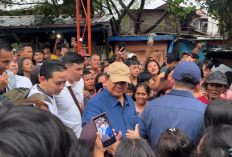 Prabowo Tinjau Permukiman Bantaran Rel di Jakarta, Tekad Sediakan Hunian Layak
