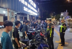 Cegah Balap Liar, Satlantas Polres Ngawi Tindak 16 Motor Berknalpot Brong