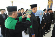 81 Pejabat Pemkab Jombang Dilantik, Bupati Warsubi Minta Tinggalkan Ego Sektoral dan Percepat Pelayanan Publik