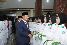 76 Paskibraka Lamongan Dikukuhkan, Siap Kibarkan Merah Putih di HUT Ke-81 RI