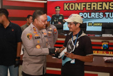 Polres Tuban Amankan 4 Pelaku Curanmor dan 8 Barang Bukti Motor