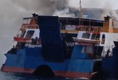KMP Bontang Ekspress II Terbakar di Banyuwangi, Diduga akibat Korsleting Listrik