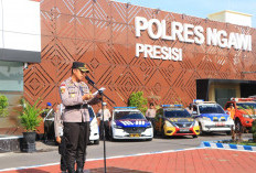 Polres Ngawi Gelar Apel Operasi Keselamatan Semeru 2026 