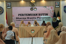 Merajut Hangat Kebersamaan, DWP Lapas Jember Rawat Kekompakan dan Kepedulian Antaranggota