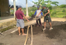 TMMD Sumenep Masuk Tahap Plester Dinding RTLH, Kualitas Pengerjaan Jadi Prioritas
