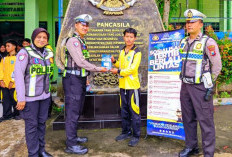 Satlantas Polres Lumajang Edukasi Safety Riding dan Buka Class Meeting ASKARA di SMKN 1