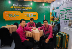 Ar Roudloh Global Tour & Travel Langsung Closing 3 jemaah di Hari Pertama Haji Umrah Expo 2026 