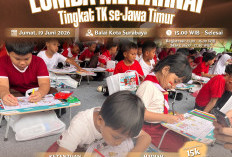 Lomba Mewarnai Tingkat TK se-Jawa Timur Meriahkan Surabaya Fashion Festival 2026