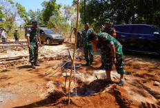 Dua Sumur Bor TNI AD di Talango Sumenep Layani Ratusan Warga