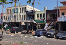 BREAKING NEWS: Ledakan Keras Guncang Ruko Perumahan San Antonio Mulyorejo Surabaya