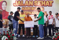 May Day 2026 di Kota Mojokerto, Ribuan Buruh dan Pengusaha Jalan Sehat Bersama