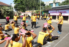 Semarak HUT ke-81 RI, Polres Pelabuhan Tanjung Perak Gelar Olahraga dan Lomba