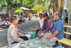 Pererat Silaturahmi, Polsek Wiyung Ajak Warga Pondok Maritim Proaktif Jaga Kamtibmas